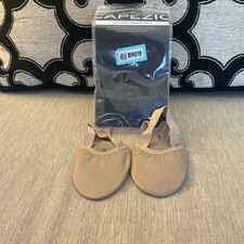 Capezio Leather Pirouette II Size XS, US 4-5 Ballet Shoes Dance Shoe Nude New