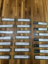 Job Lot of 20x Corsair CMV4GX3M1A1333C9 PC3-10600U DDR3 Computer PC Memory RAM