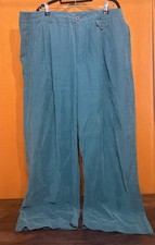 Target's A New Day (Beautiful Teal Wide Leg Slack)TINY BLEACH MARK&BOTTOM DAMAGE