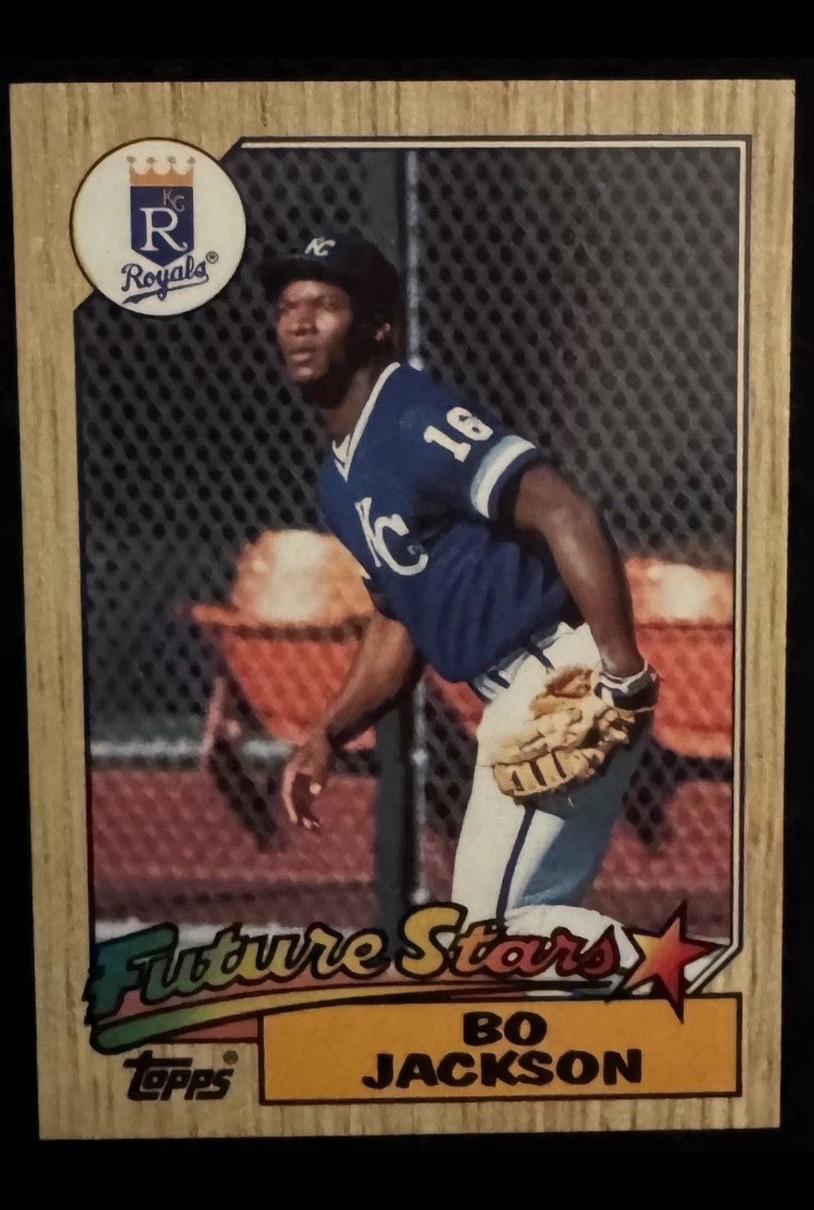 1987 Topps Tiffany- Future Stars Bo Jackson #170 (RC) Collector’s Edition