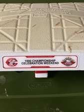 Game Used Cincinnati Reds Base From The 1990 Championship Celebration Weekend
