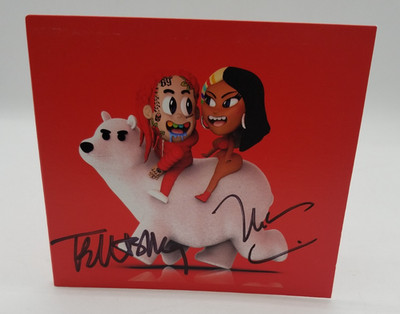 Nicki Minaj TEKASHI 6ix9ine Trollz CD Official Auto Autograph Signed
