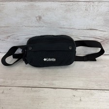 Columbia Helvetia II Fleece Waist Fanny Hip Pack Adjustable Black Free Shipping!
