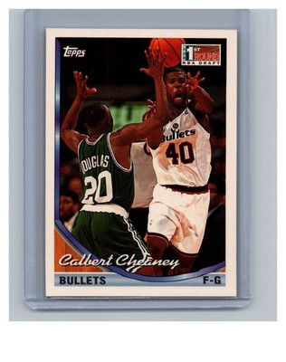 1993-94 Topps #250 Calbert Cheaney