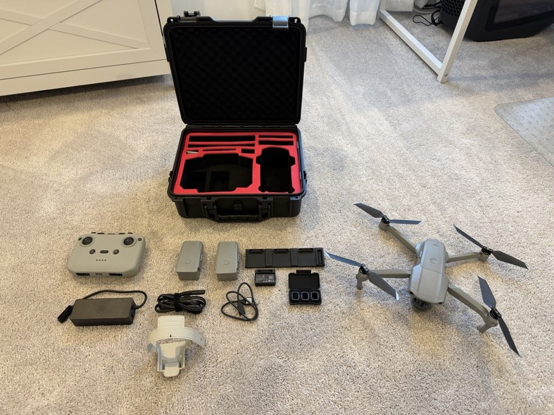 DJI Mavic Air 2 4k Drone With Fly More Combo And Factory Warranty And Case