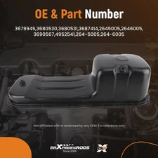 Oil Pan Replacement for Cummins ISX Series 3679945 3687414 Diesel Engine