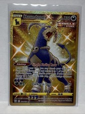 golden houndoom pokemon card Houndoom Gold Secret Rare Battle Styles 179/163 PSA 10 — ThePokeNest main image 1