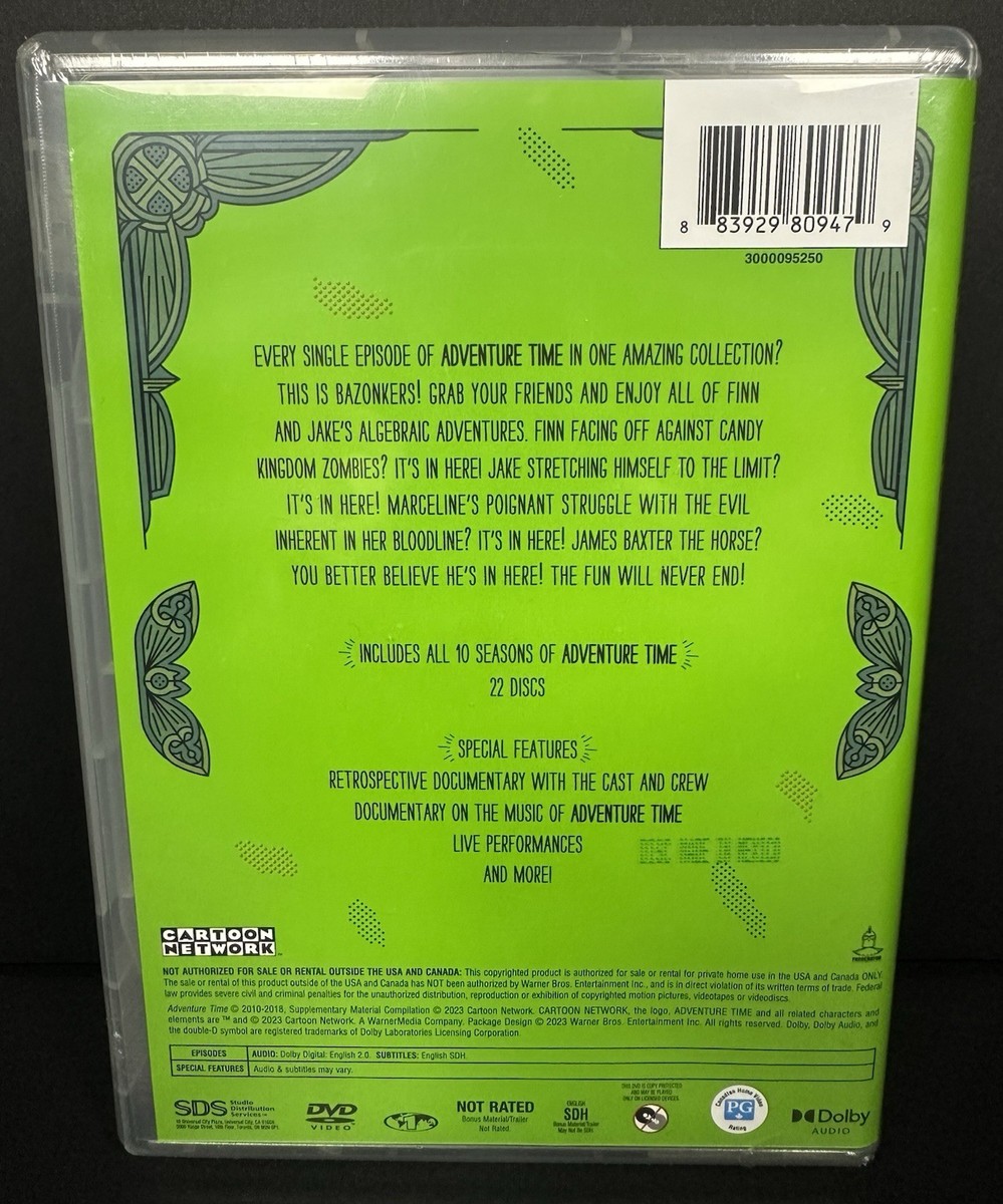 Cartoon Network - Adventure Time: The Complete Collection DVD Box