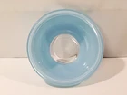 Vintage PYREX 322 Powder Blue Mixing Bowl CLEAR BOTTOM 1 L USA