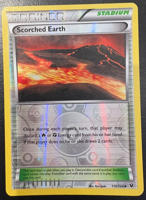 Pokémon TCG Scorched Earth 110/124 Reverse Holo XY Fates Collide LP