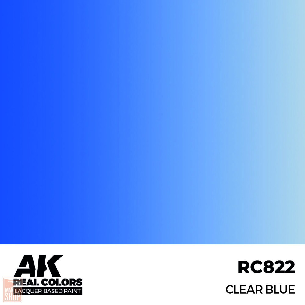 AK Interactive RC822 - Clear Blue 17 Ml - New