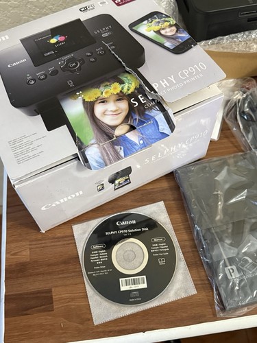 Canon Selphy CP910 Compact Photo Printer Black Wifi-Brand-New, Unused - Picture 5 of 5