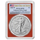 Presale - 2026-W $1 1-oz Enhanced Uncirculated American Silver Eagle PCGS SP70