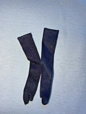 Vintage Barbie Long Black Gloves