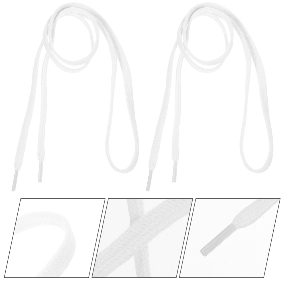 APL 4 paia di lacci piatti lacci per scarpe da corsa sneaker lacci per scarpe