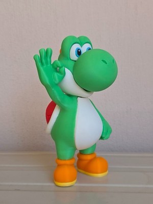 Yoshi Figurine Toy For Kids Teens & Adults 3D Printed Super Mario Bros Franchise