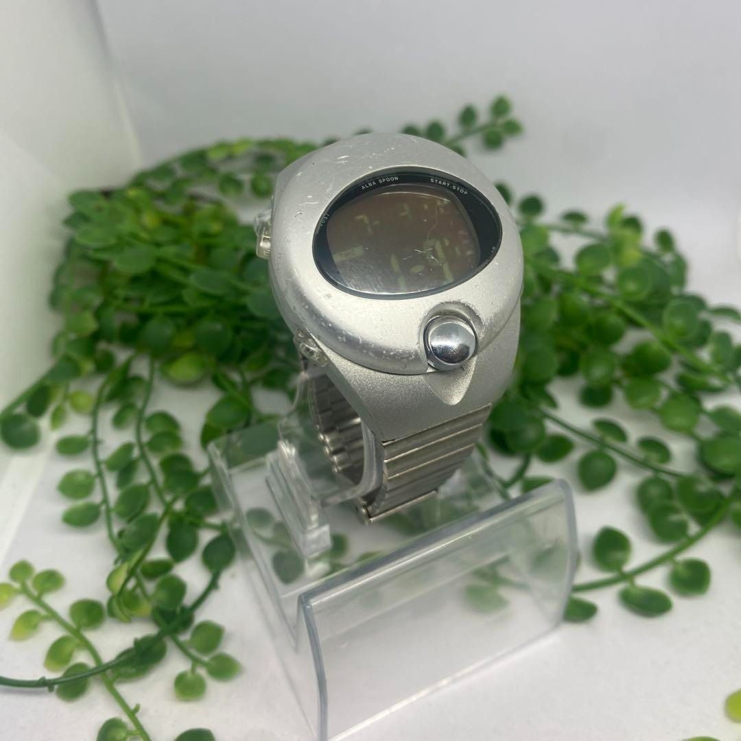ALBA Digital Watch Spoon Vintage SEIKO W650-4060 Men's Used - vintagewatches.pk
