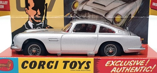 Corgi 9.5cm Long RT26101S 261 - Aston Martin DB5 James Bond 007 Goldfinger - Picture 3 of 5