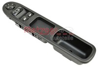 Schalter Fensterheber Metzger Autoteile 0916410 FüR 207 Peugeot SW 16V Hdi LPG