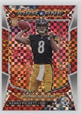 2022 Panini Rookies & Stars Airborne Red Plaid Prizm Kenny Pickett #AI-17 6o3