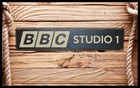 BBC STUDIO 1 vintage style solid wood sign Wall Plaque antique old retro