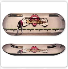 New RAW Rolling Papers Graffiti Tray - JUST RELEASED! Skateboard Deck Metal Tray
