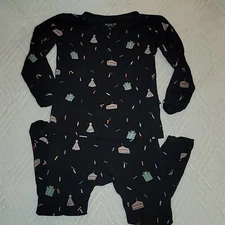 Kyte Baby Birthday Print Pajama Set - Size 2T
