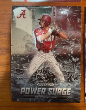 2021 Panini Prizm Draft Picks Baseball Power Surge Peyton Wilson #PS-PW ALABAMA