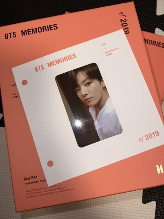 BTS MEMORIES 2019 Blu-ray + フォトカード ジョングク BTS MEMORIES 2019 Blu-ray + フォトカード ジョングク