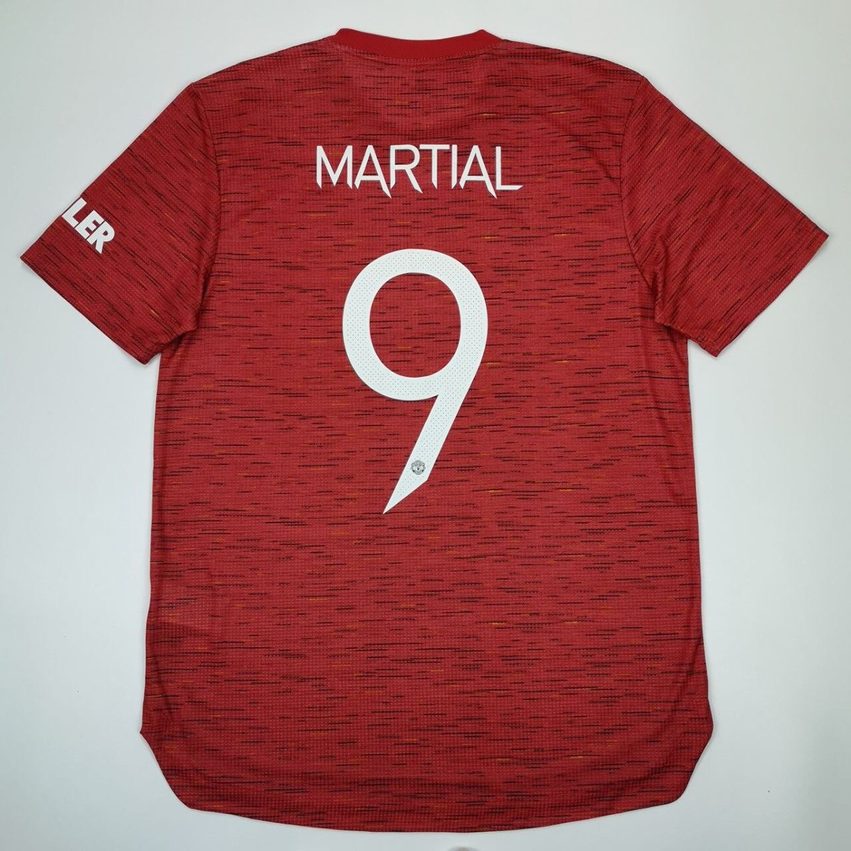 Back Manu Shirt 2021 MATCH ISSUE Cristiano Ronaldo Back Signed