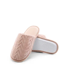 Women Knit House Slippers Memory Foam Comfortable Slip On Slippers