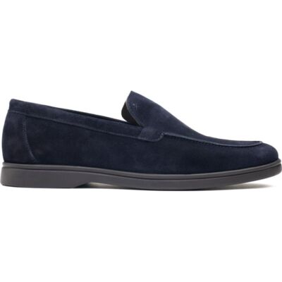Hackett London Mens Martin Signature Loafers Shoes Blue