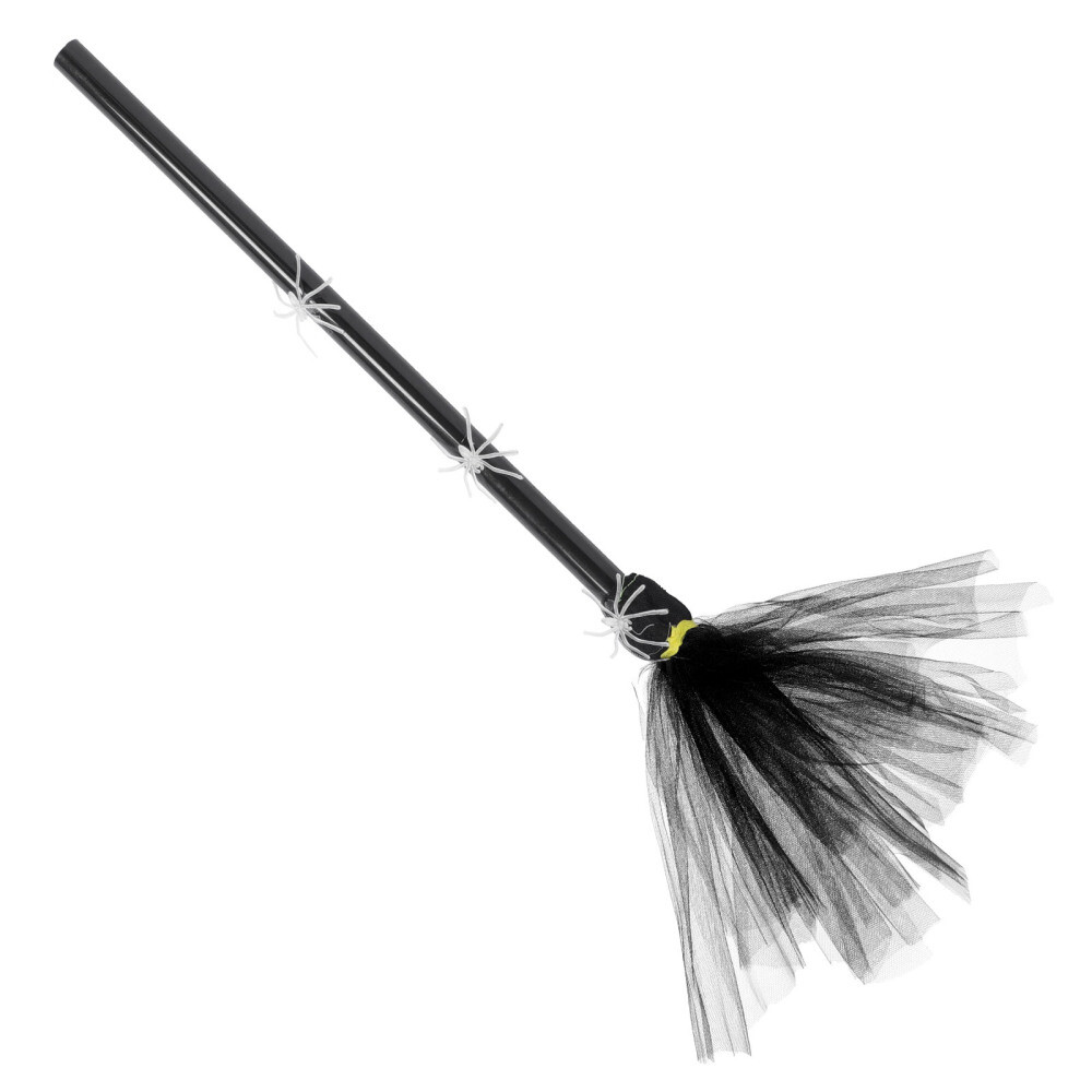 Plastic Halloween Broom Child Wizard Witch Flying Broomstick eBay