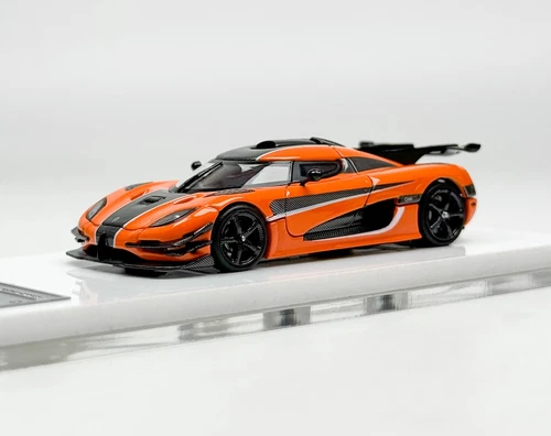 Modellino sportivo LMLF 1:64 Orange One 1 Super Racing auto in metallo pressofuso - Foto 3 di 12
