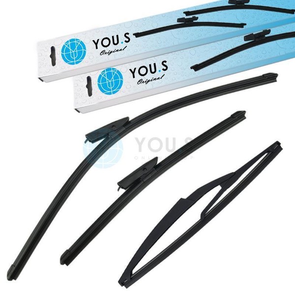 You.S Original Scheibenwischer SET Vorne + Hinten FüR DS DS 3 - NEU-image