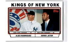 2011 Topps 60 Years of Topps Rodriguez / Jeter 60YOT-112 New York Yankees