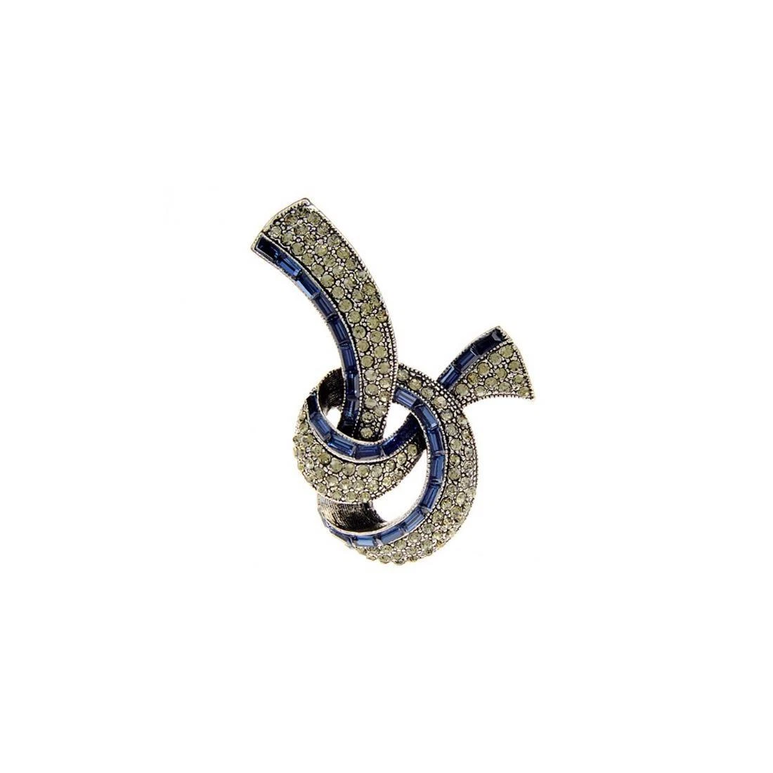 Brooch Silver Dress Gray Brooches Ladies Girl Womans Diamond