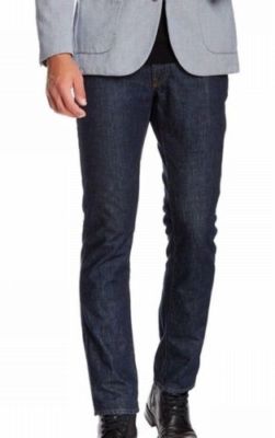 Athletic Fit Denim Blue Jeans 