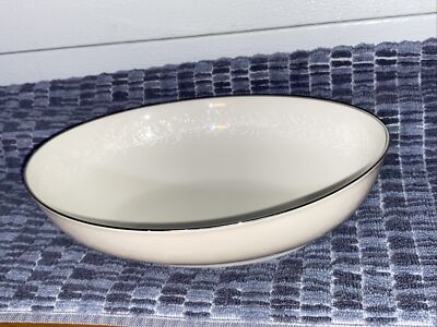Vintage Noritake Ivory China Lorelei Oval Serving Vegetable Bowl 9 5/8''