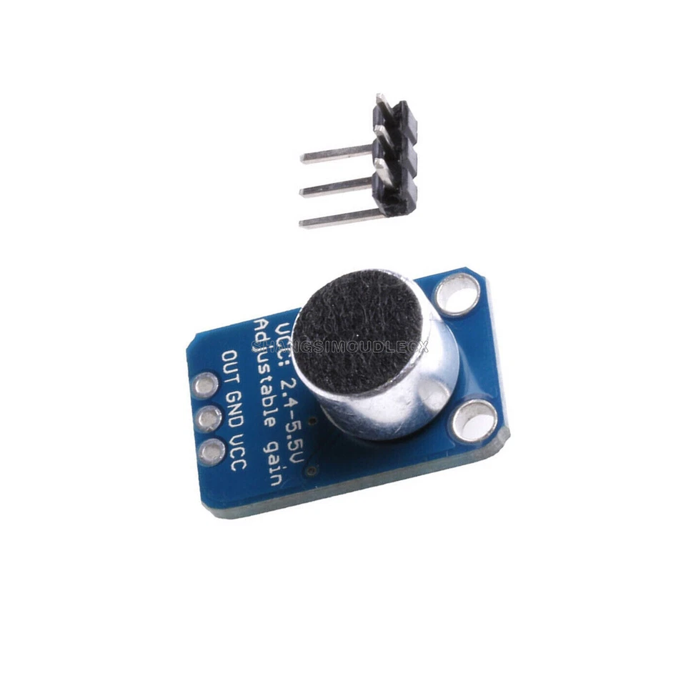 Elektret Mikrofon Verstärker Einstellbar Amplifier Max4466 Gain Breakout NEW - Bild 3 von 4