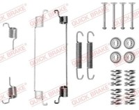 Quick Brake 105-0672 ZubehöRsatz, Bremsbacken FüR Dacia Passend FüR Fiat