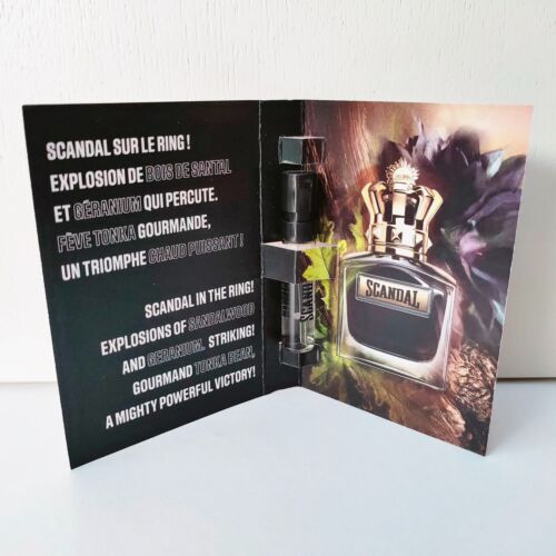 1x Jean Paul Gaultier Scandal Le Parfum EDP Intense mini Spray men, 1.5ml, New - Imagen 1 de 4
