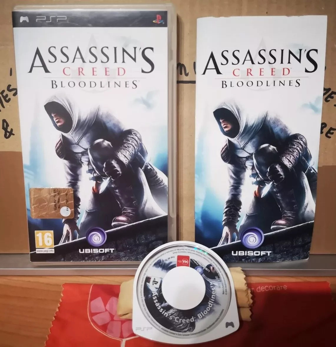 PSP ASSASSIN'S CREED BLOODLINES PAL ITALIANO SONY PLAYSTATION