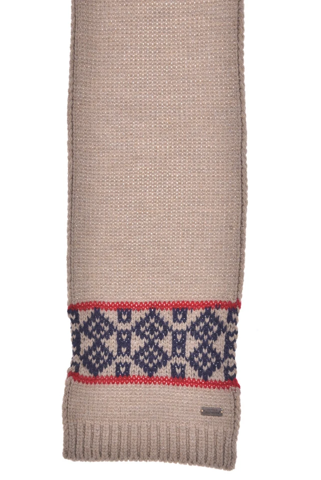 Sciarpa Foulard Daniele Alessandrini Scarf Scarves Uomo Beige Z9903605 5523 Foto 3 de 4