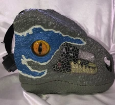 Halloween Jurassic World Dinosaur Chomp 'n Roar Mask  *Roar Sound Eyes Move*