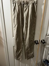 WOMENS KOI TECH Khaki TALL SCRUB PANTS SIZE SMALL