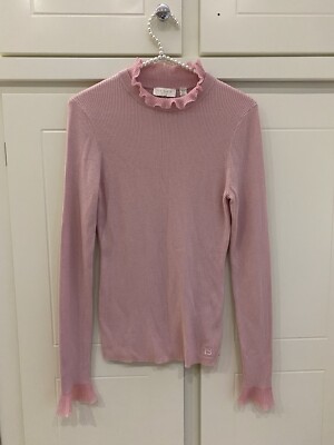 Ted Baker dünner Strickpullover Baby rosa rosa Gr. 3-12
