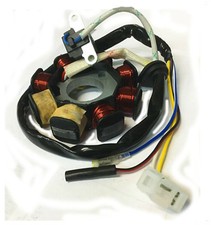 GY6 8-coil 50cc Stator 2-pin Large size Plug,, 2 loose wire for 50cc scooters