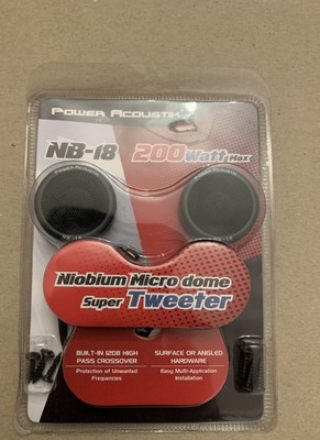 niobium micro dome super tweeter