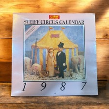 1987 SEALED Steiff Circus Calendar Limited Edition U.S.A. 15,000 pcs